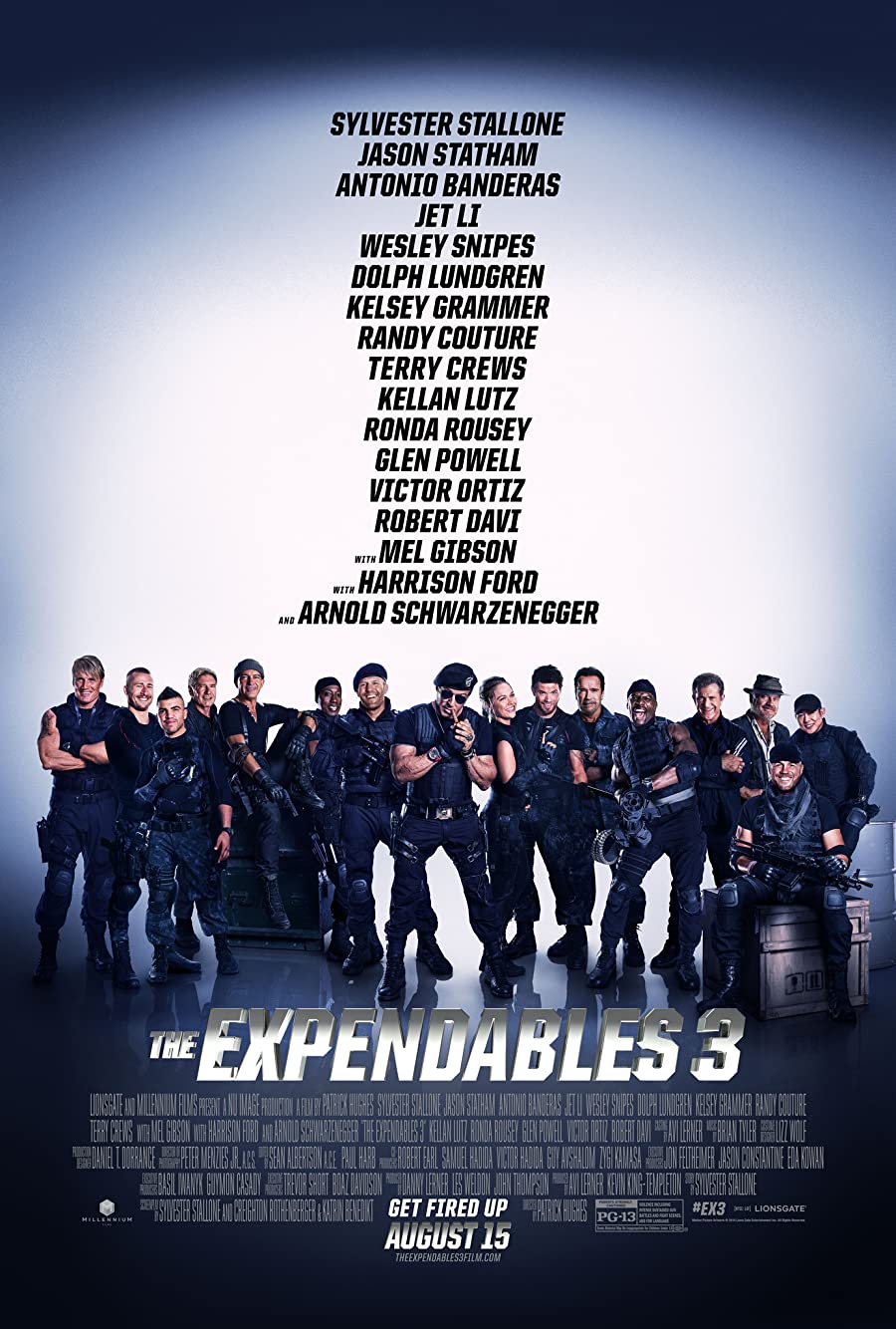 دانلود دوبله فارسی فیلم The Expendables 3 2014