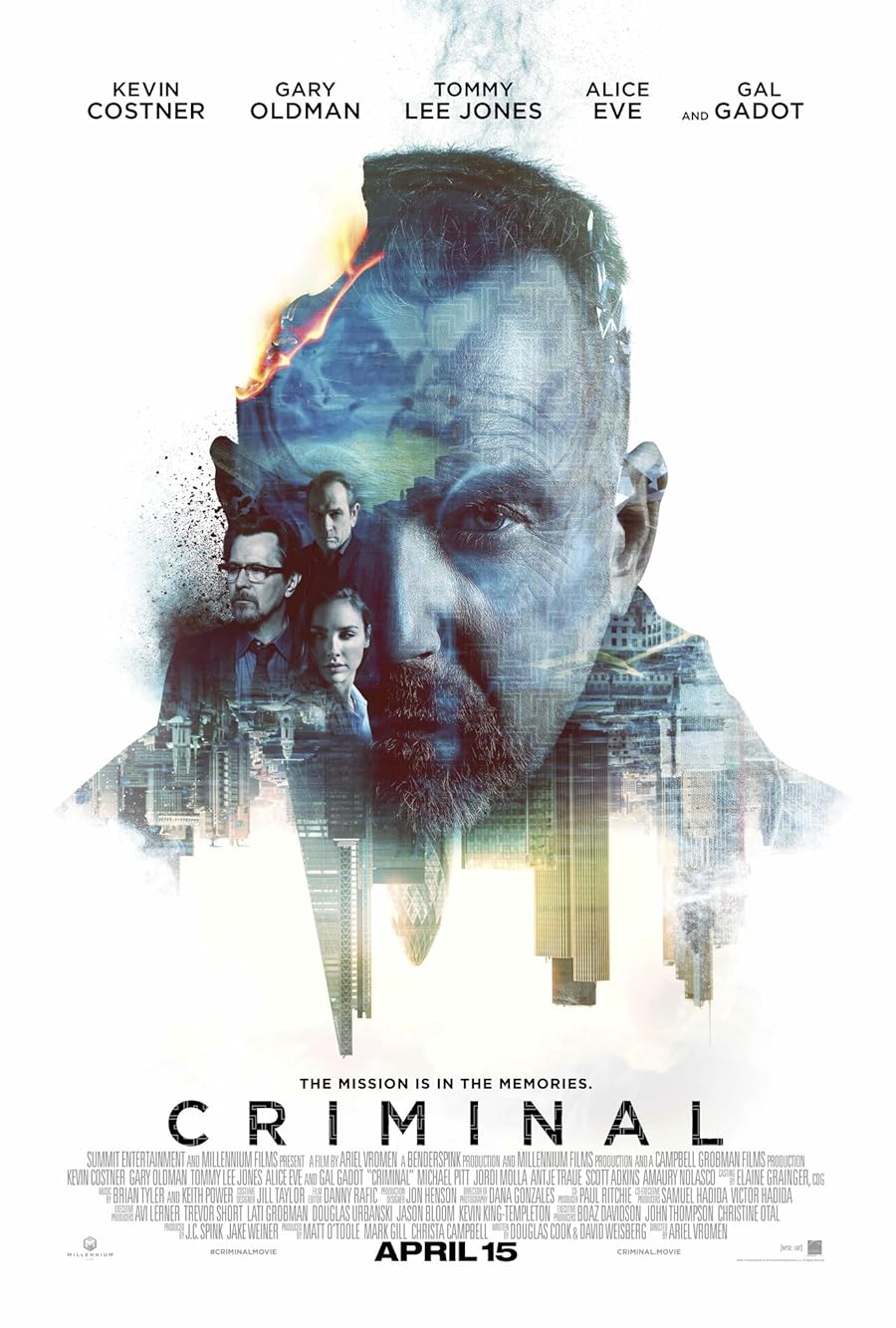 دانلود  دوبله فارسی فیلم Criminal 2016