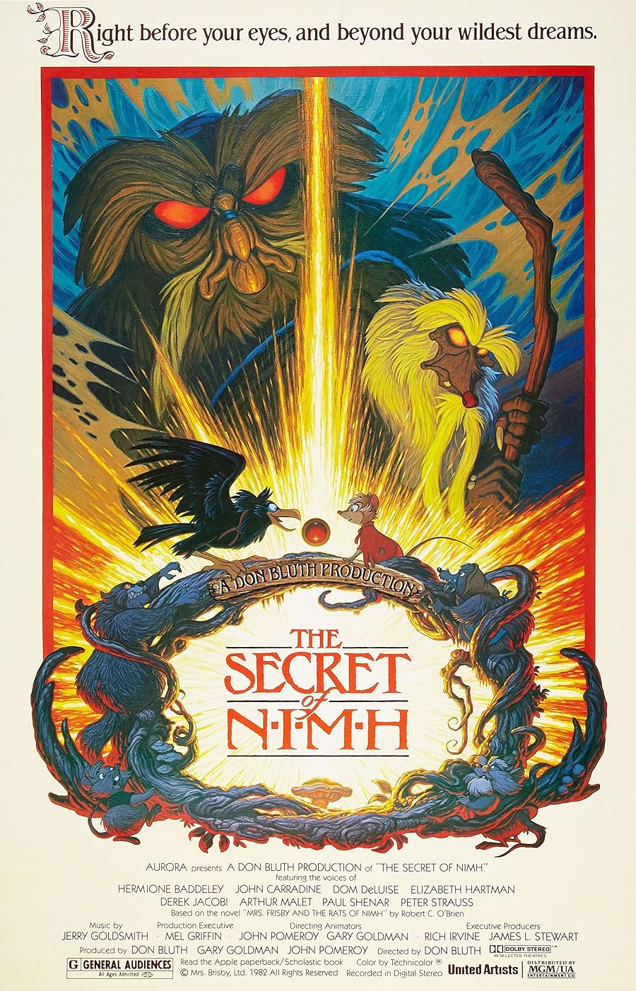 دانلود دوبله فارسی فیلم The Secret of NIMH 1982