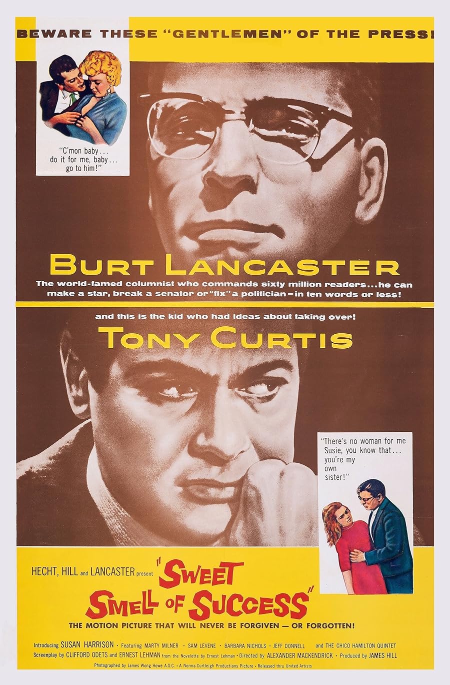 دانلود فیلم Sweet Smell of Success 1957 با زیرنویس چسبیده دانلود فیلم Sweet Smell of Success 1957 با زیرنویس چسبیده