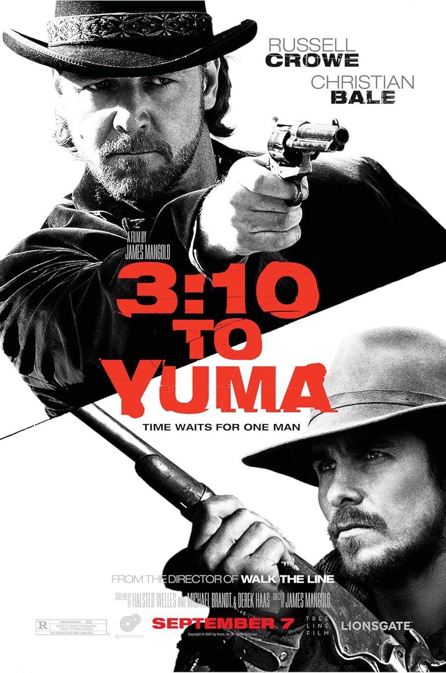 دانلود دوبله فارسی فیلم 3:10 to Yuma 2007