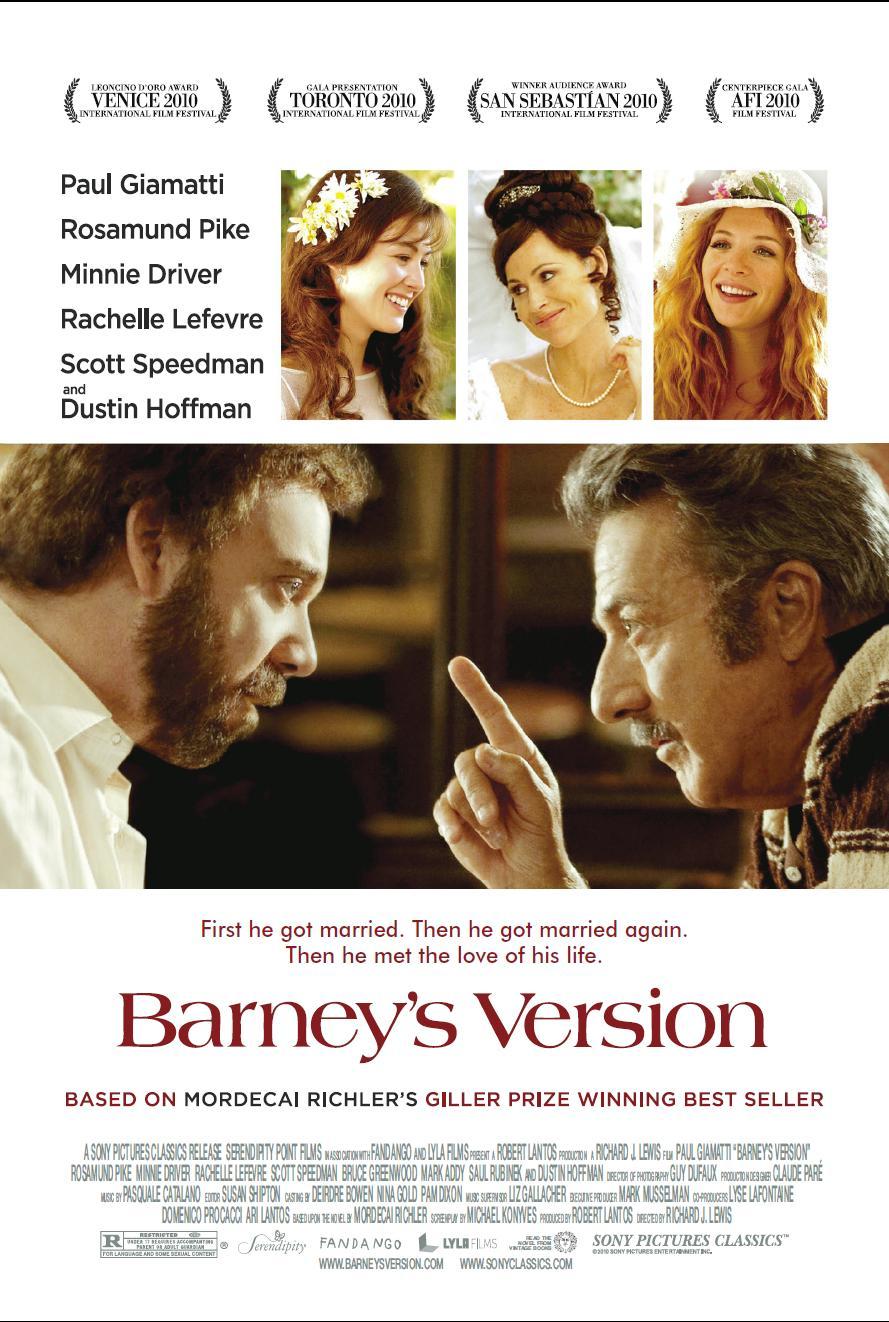 دانلود فیلم Barney’s Version 2010 با زیرنویس چسبیده