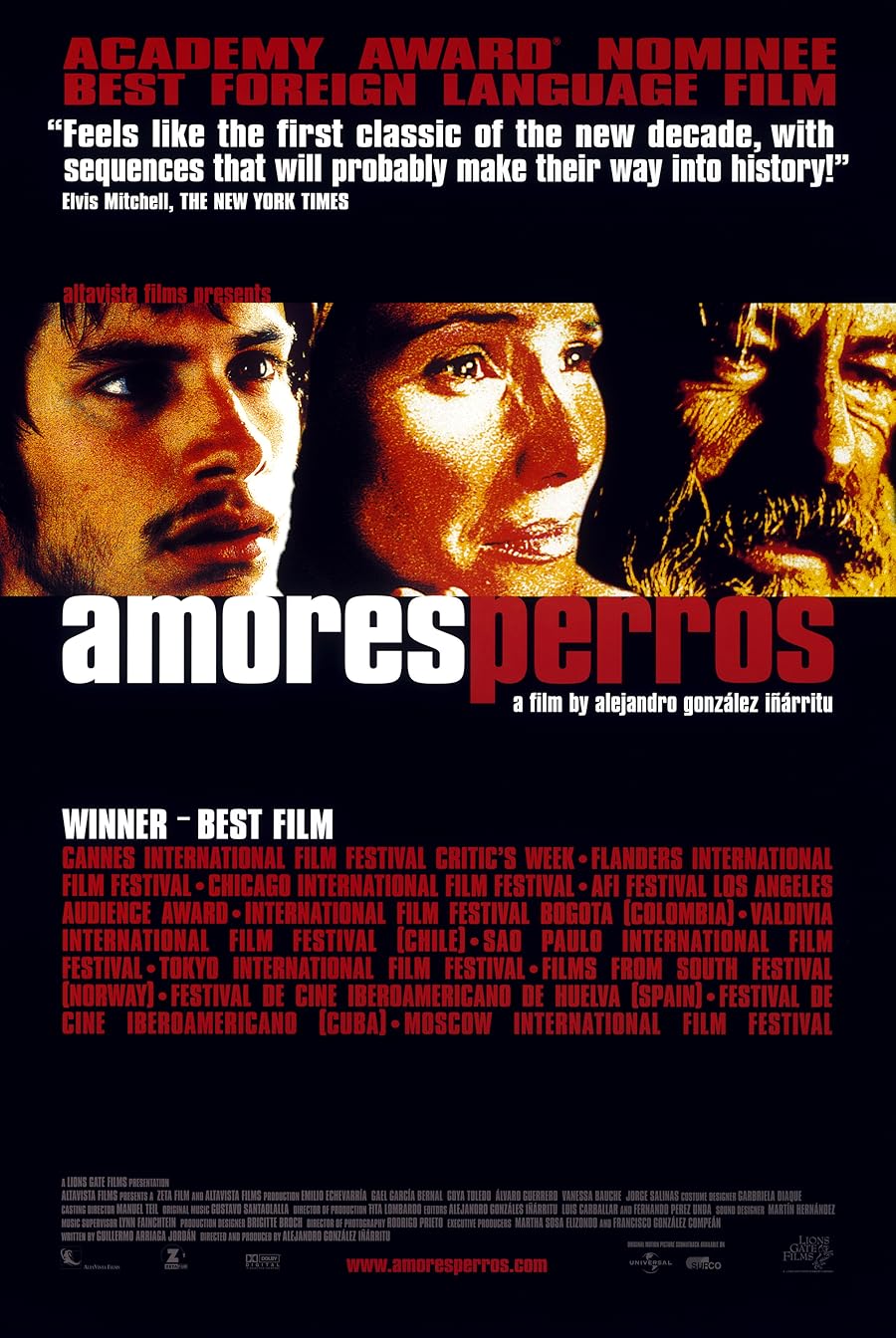 دانلود فیلم Amores Perros 2000 با زیرنویس چسبیده