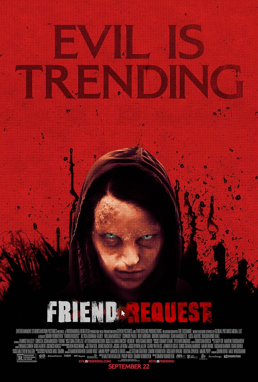دانلود فیلم Friend Request 2016 با زیرنویس چسبیده