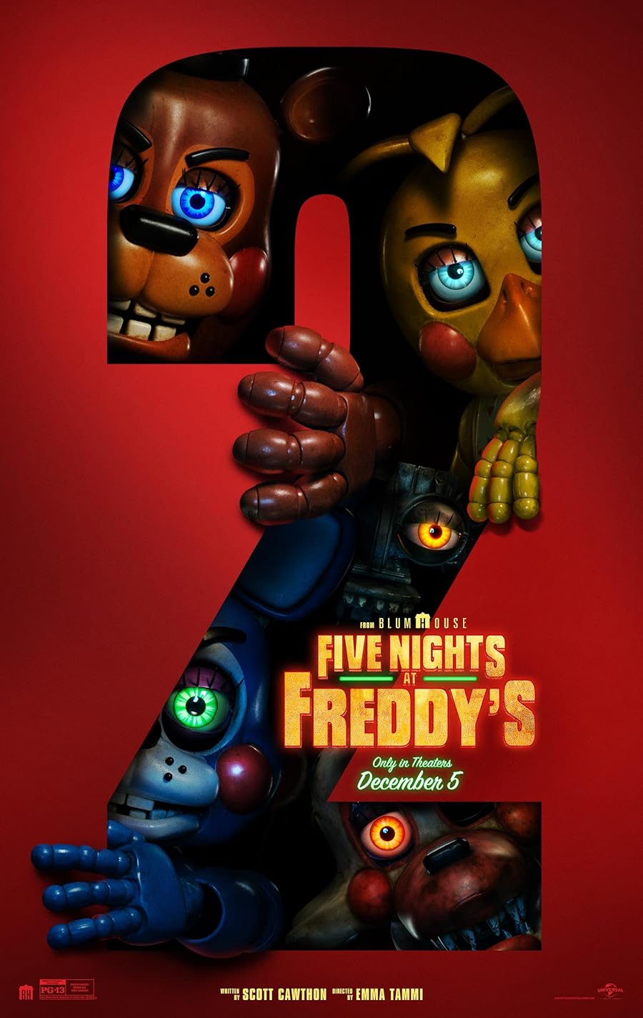 دانلود فیلم Five Nights at Freddy’s 2 2025 با زیرنویس چسبیده